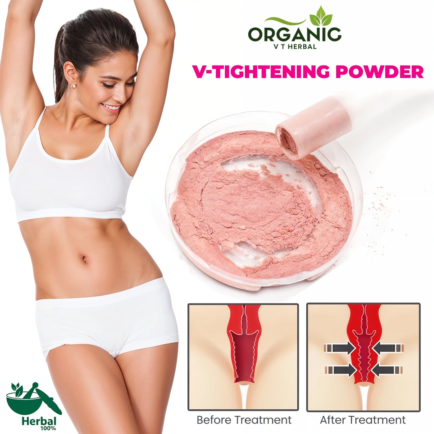 Herbal V-Tightening Powder 100 Gram